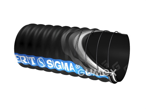 SIGMA®plus FS 3320, 50,8/74,8mm, 10bar/-0,9bar, Abrieb 50mm3, NR-BR-SBR/EPDM-SBR, -35°C/+80°C, 